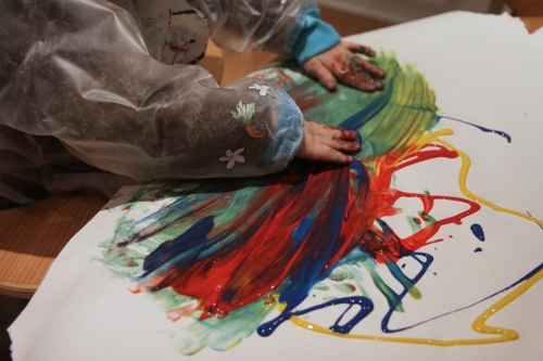 The Crafty Kitty | Toddler Painting