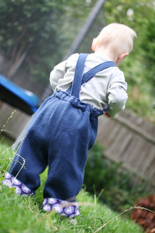 The Crafty Kitty | Big Butt Baby Dungarees